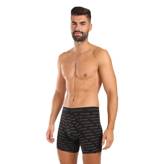 3PACK ανδρικό σορτς μποξεράκι Calvin Klein πολύχρωμο (NB3057A-QYP)