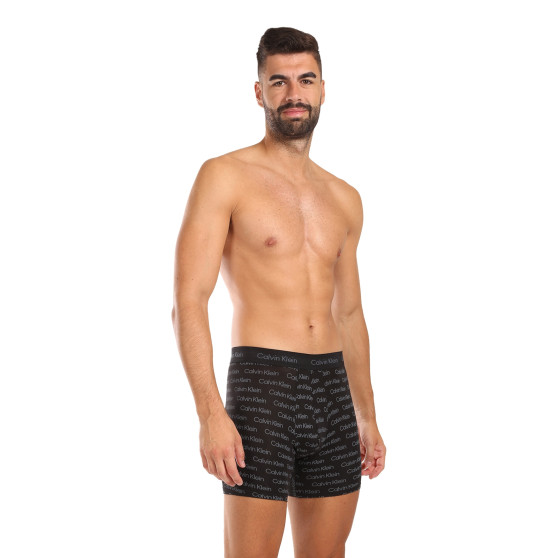 3PACK ανδρικό σορτς μποξεράκι Calvin Klein πολύχρωμο (NB3057A-QYP)