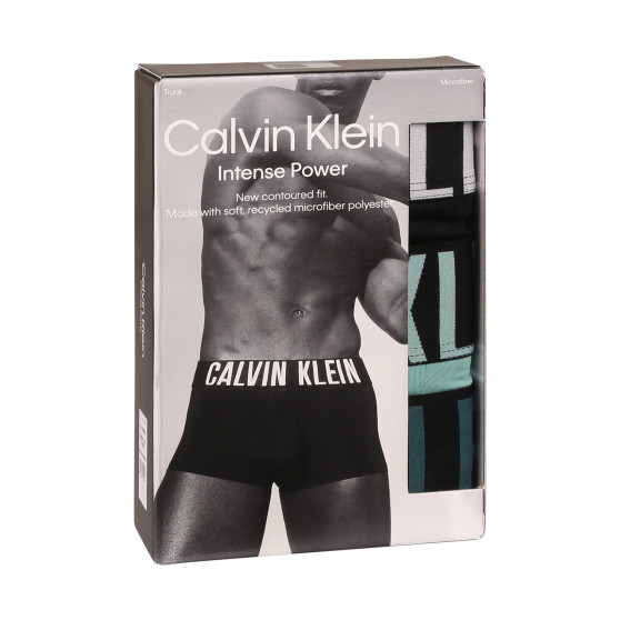 3PACK ανδρικό σορτς μποξεράκι Calvin Klein πολύχρωμο (NB3775A-Q1J)