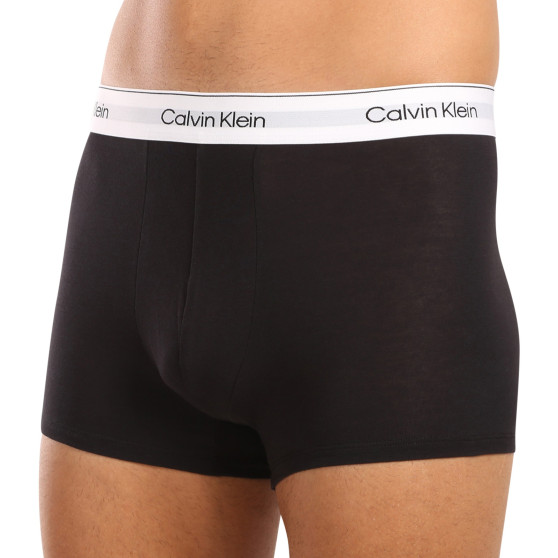 3PACK ανδρικό σορτς μποξεράκι Calvin Klein μαύρο (NB3963A-UB1)