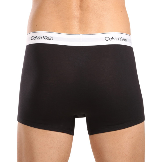 3PACK ανδρικό σορτς μποξεράκι Calvin Klein μαύρο (NB3963A-UB1)