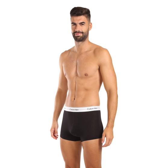 3PACK ανδρικό σορτς μποξεράκι Calvin Klein μαύρο (NB3963A-UB1)