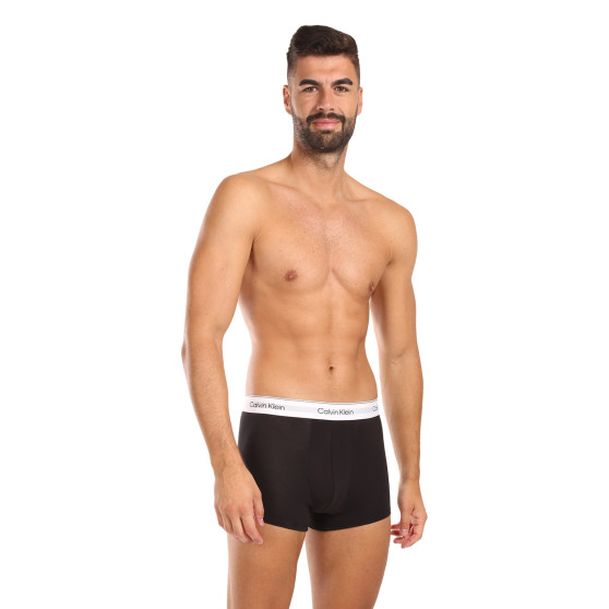 3PACK ανδρικό σορτς μποξεράκι Calvin Klein μαύρο (NB3963A-UB1)