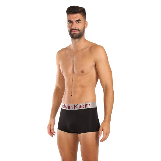 3PACK ανδρικό σορτς μποξεράκι Calvin Klein μαύρο (NB3074A-Q09)