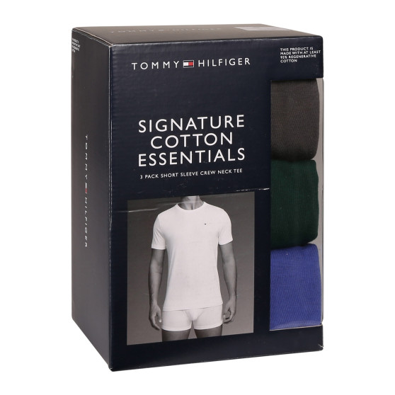 3PACK Tommy Hilfiger ανδρικό t-shirt πολύχρωμο (UM0UM03379 0UI)