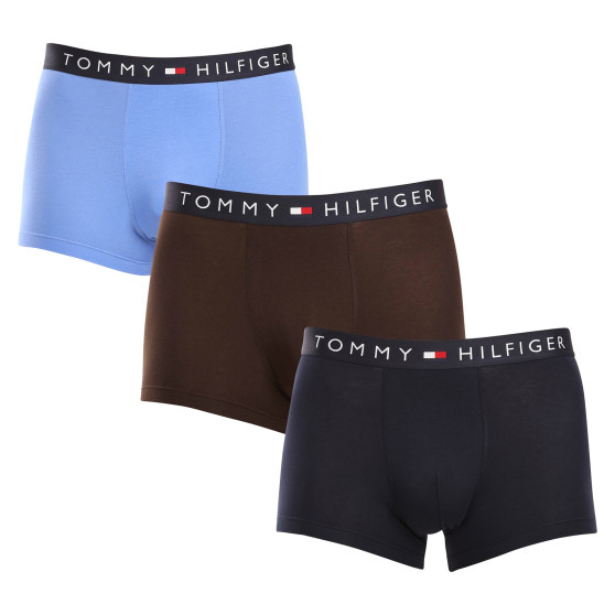 3PACK ανδρικό σορτς μποξεράκι Tommy Hilfiger πολύχρωμο (UM0UM03180 0X0)