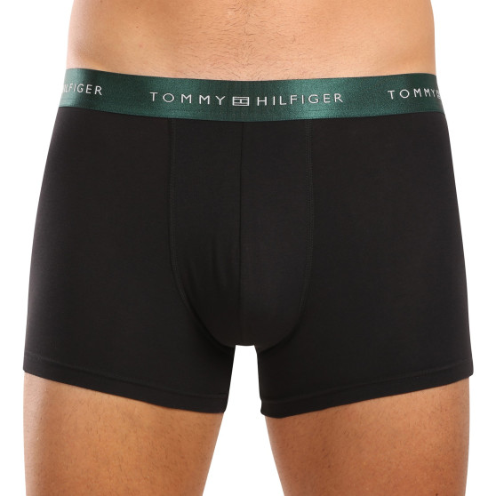 3PACK ανδρικό σορτς μποξεράκι Tommy Hilfiger μαύρο (UM0UM03411 0SJ)