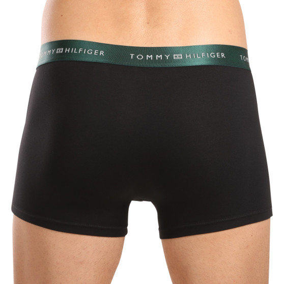 3PACK ανδρικό σορτς μποξεράκι Tommy Hilfiger μαύρο (UM0UM03411 0SJ)