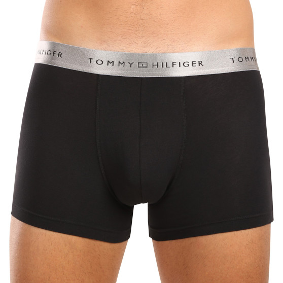 3PACK ανδρικό σορτς μποξεράκι Tommy Hilfiger μαύρο (UM0UM03411 0SJ)