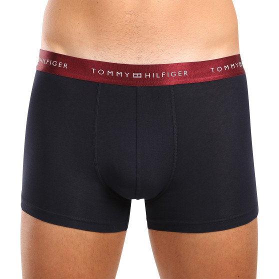 3PACK ανδρικό σορτς μποξεράκι Tommy Hilfiger μαύρο (UM0UM03411 0WP)