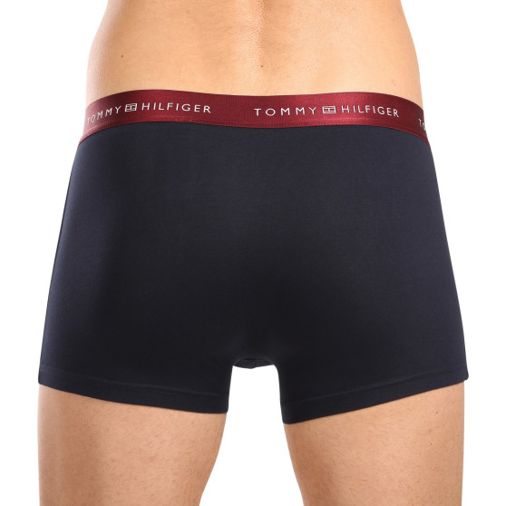 3PACK ανδρικό σορτς μποξεράκι Tommy Hilfiger μαύρο (UM0UM03411 0WP)