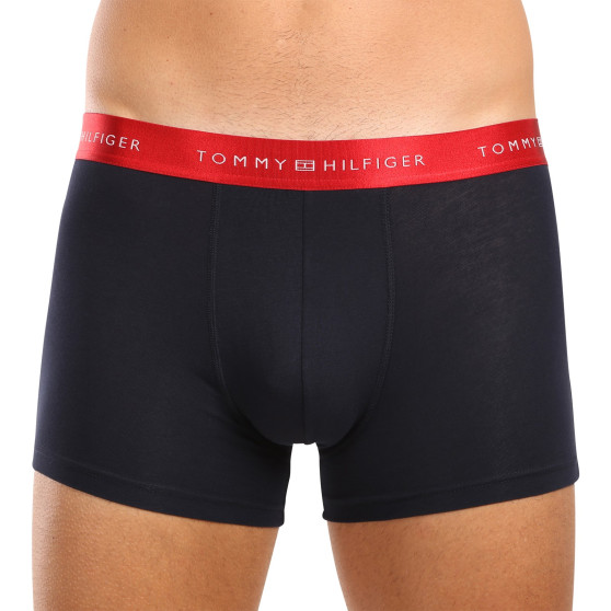 3PACK ανδρικό σορτς μποξεράκι Tommy Hilfiger μαύρο (UM0UM03411 0WP)