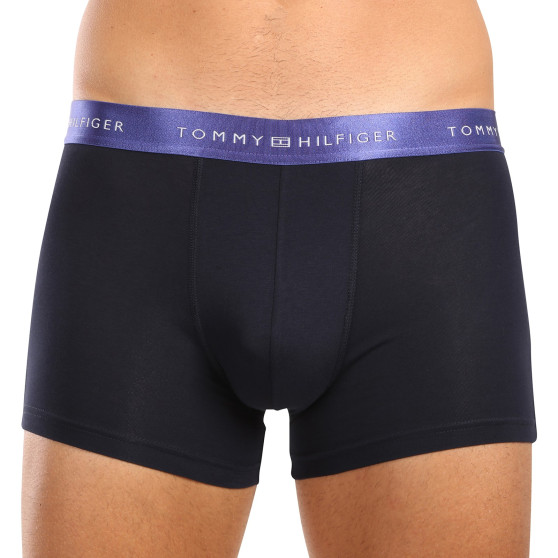 3PACK ανδρικό σορτς μποξεράκι Tommy Hilfiger μαύρο (UM0UM03411 0WP)