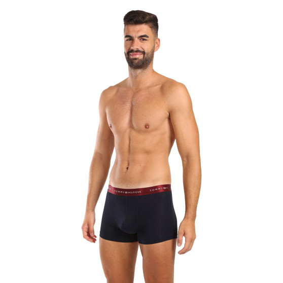 3PACK ανδρικό σορτς μποξεράκι Tommy Hilfiger μαύρο (UM0UM03411 0WP)