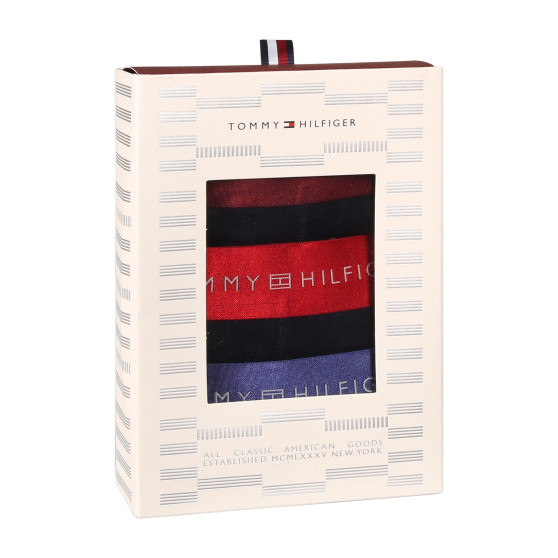 3PACK ανδρικό σορτς μποξεράκι Tommy Hilfiger μαύρο (UM0UM03411 0WP)