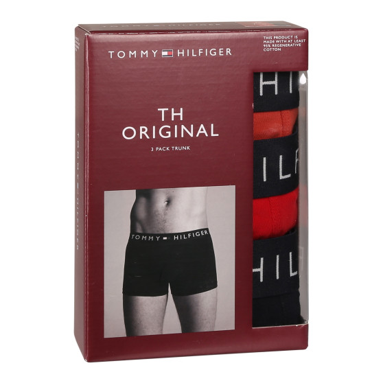 3PACK ανδρικό σορτς μποξεράκι Tommy Hilfiger πολύχρωμο (UM0UM03180 0RW)